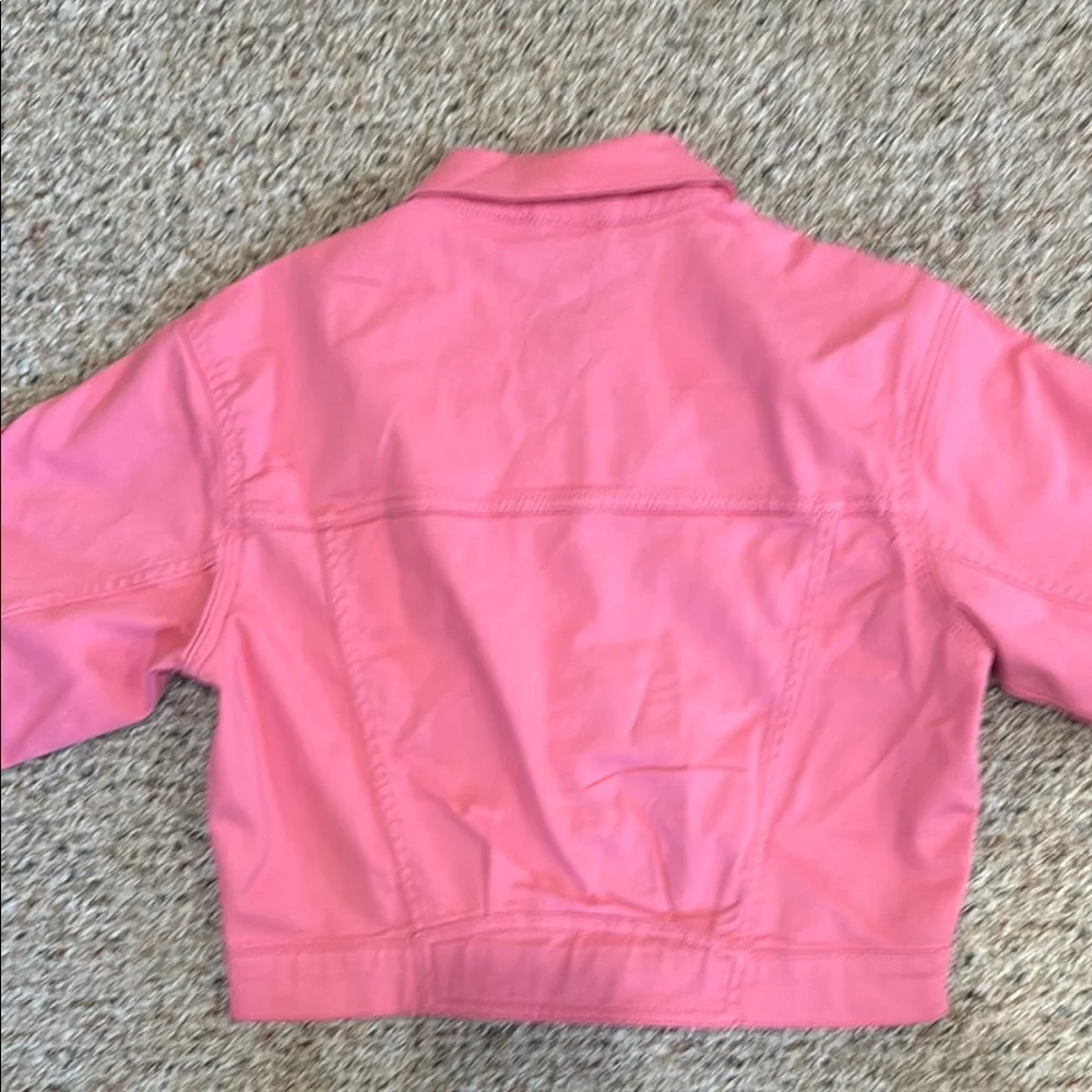 GAP Kids Pink Denim Jacket- M